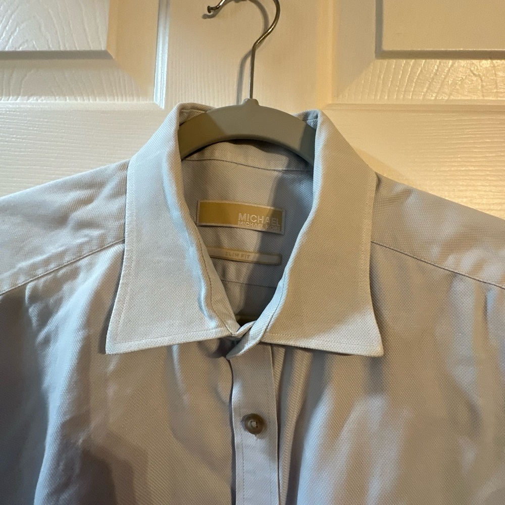 Michael Kors Light Blue Dress Shirt